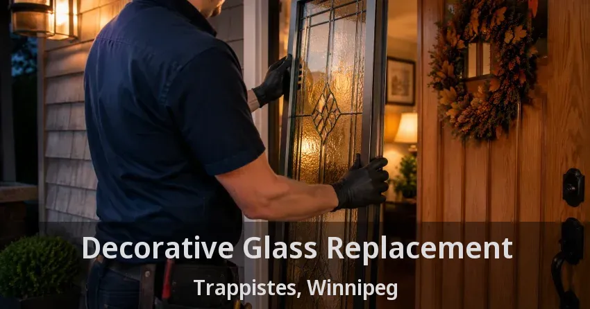 Decorative Glass Replacement Trappistes, Winnipeg - MB