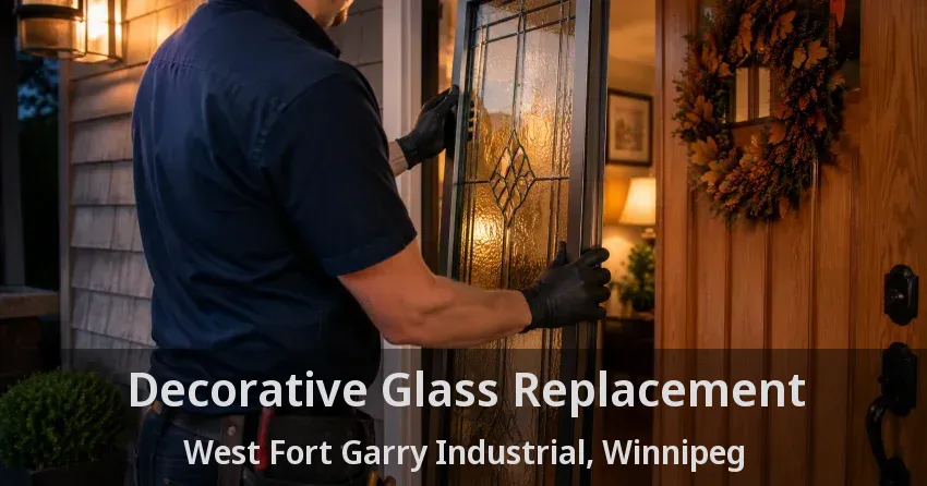 Decorative Glass Replacement West Fort Garry Industrial, Winnipeg - MB