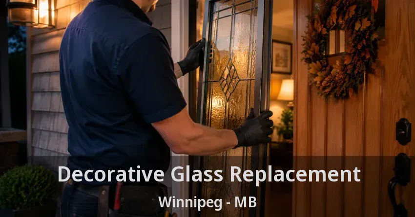 Decorative Glass Replacement Winnipeg - MB