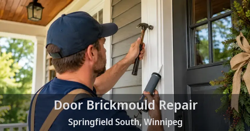 Door Brickmould Repair Springfield South, Winnipeg - MB