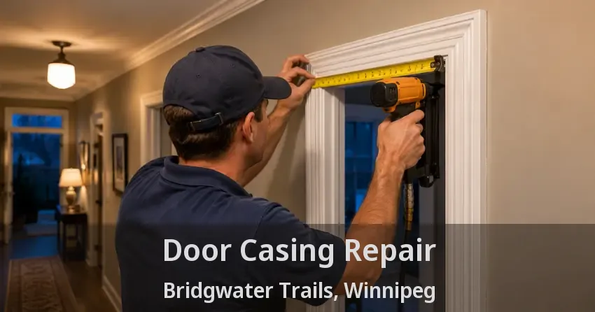 Door Casing Repair Bridgwater Trails, Winnipeg - MB