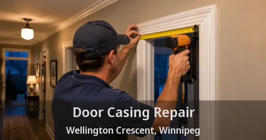Door Casing Repair Wellington Crescent, Winnipeg - MB