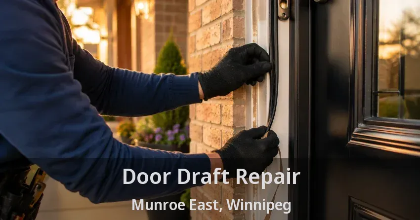 Door Draft Repair Munroe East, Winnipeg - MB