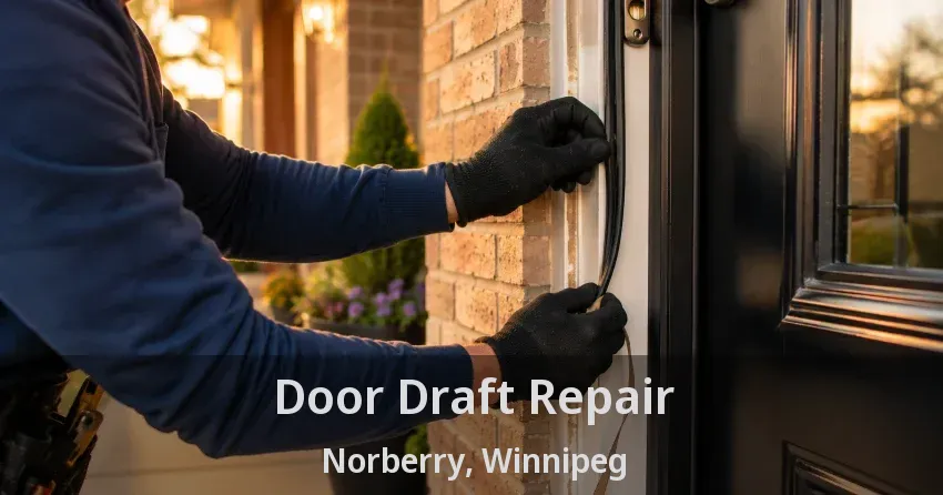 Door Draft Repair Norberry, Winnipeg - MB