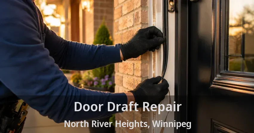 Door Draft Repair North River Heights, Winnipeg - MB