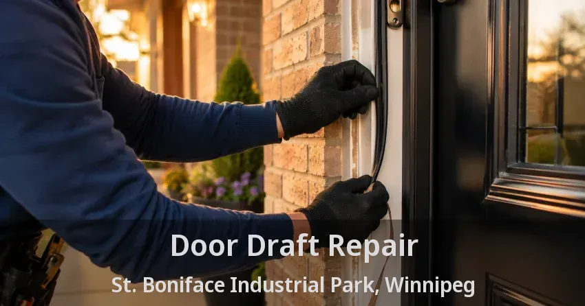 Door Draft Repair St. Boniface Industrial Park, Winnipeg - MB