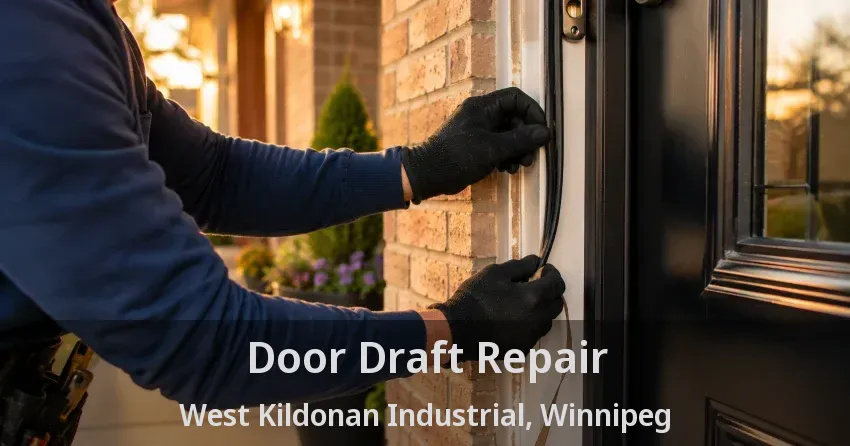 Door Draft Repair West Kildonan Industrial, Winnipeg - MB