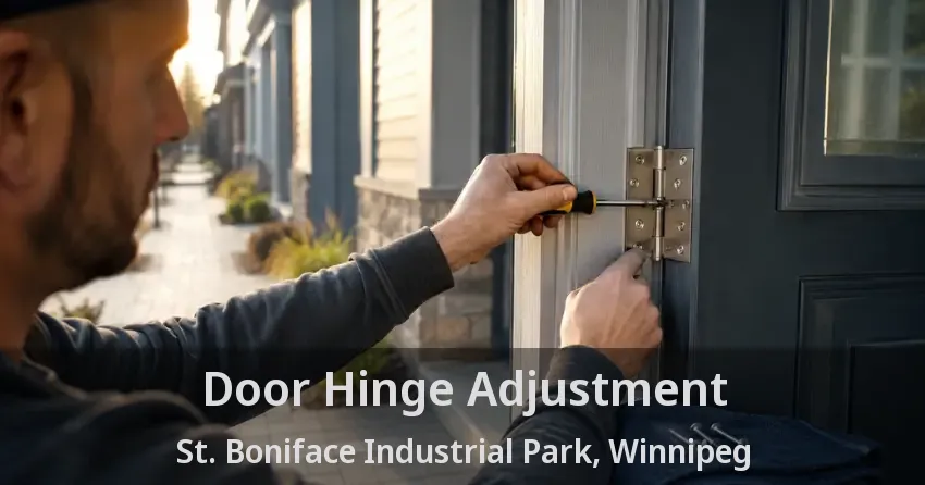 Door Hinge Adjustment St. Boniface Industrial Park, Winnipeg - MB