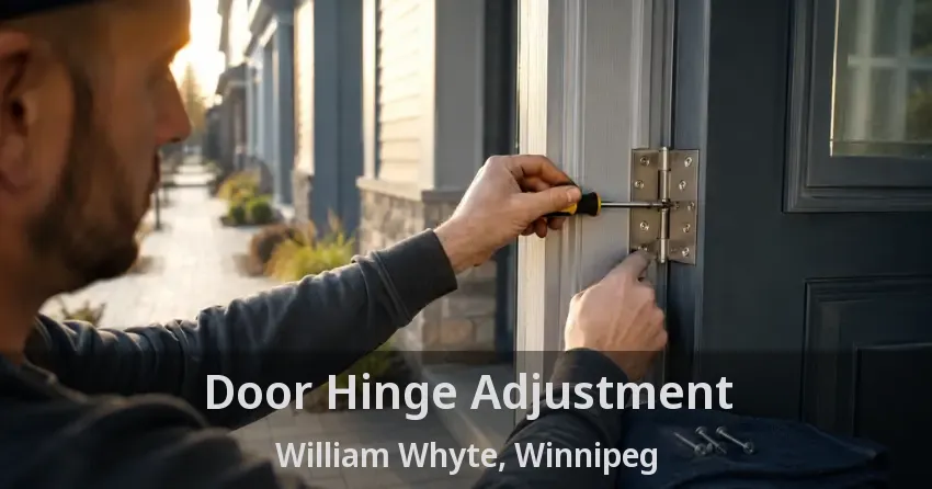 Door Hinge Adjustment William Whyte, Winnipeg - MB