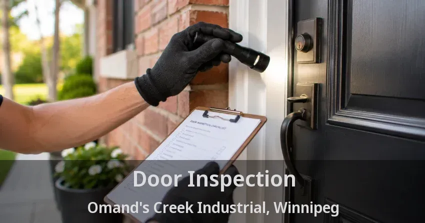 Door Inspection Omand's Creek Industrial, Winnipeg - MB