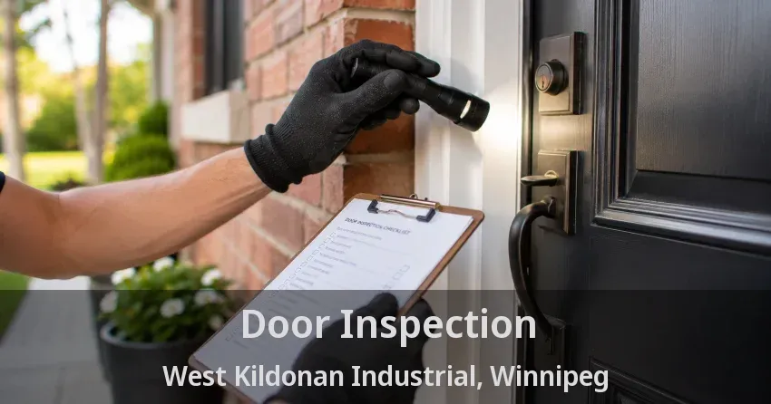 Door Inspection West Kildonan Industrial, Winnipeg - MB