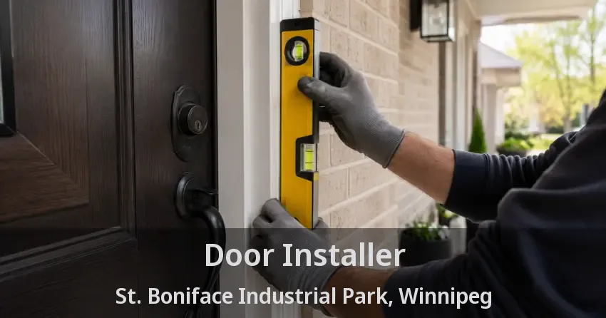 Door Installer St. Boniface Industrial Park, Winnipeg - MB