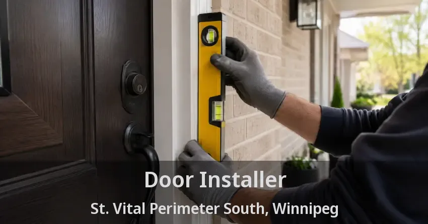 Door Installer St. Vital Perimeter South, Winnipeg - MB