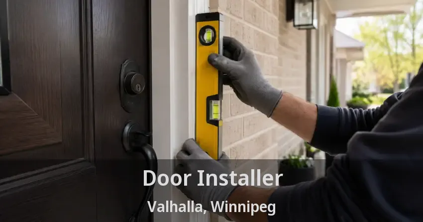 Door Installer Valhalla, Winnipeg - MB