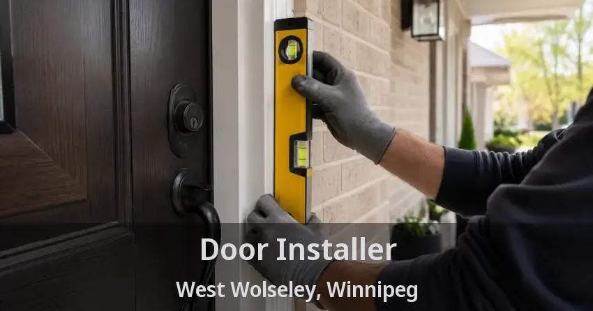 Door Installer West Wolseley, Winnipeg - MB