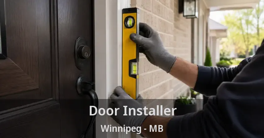 Door Installer Winnipeg - MB