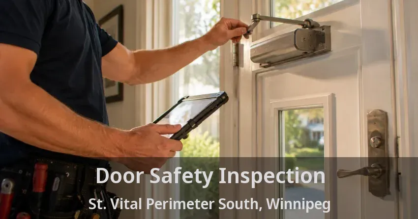 Door Safety Inspection St. Vital Perimeter South, Winnipeg - MB