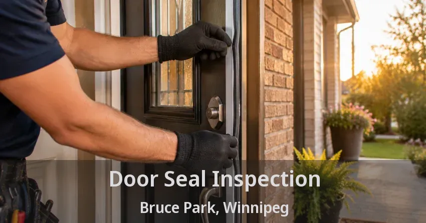 Door Seal Inspection Bruce Park, Winnipeg - MB