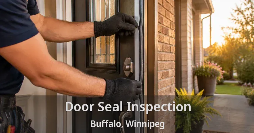 Door Seal Inspection Buffalo, Winnipeg - MB