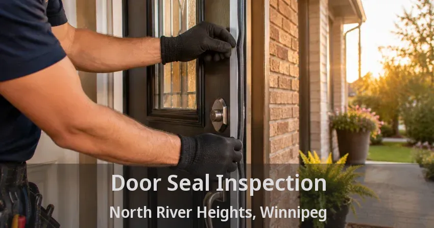 Door Seal Inspection North River Heights, Winnipeg - MB