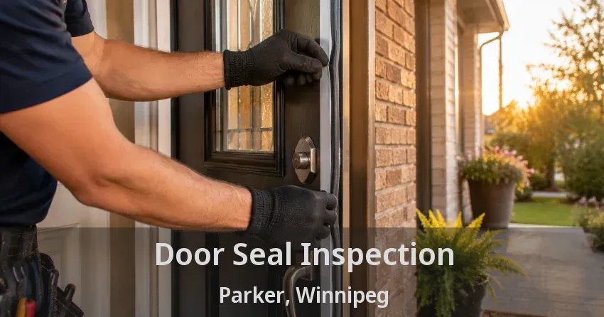 Door Seal Inspection Parker, Winnipeg - MB