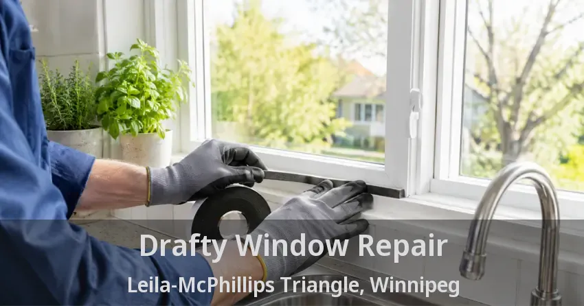 Drafty Window Repair Leila-McPhillips Triangle, Winnipeg - MB