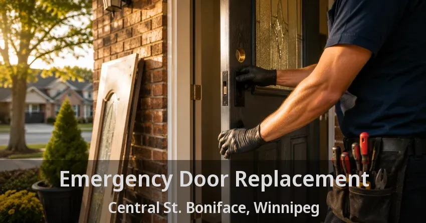 Emergency Door Replacement Central St. Boniface, Winnipeg - MB
