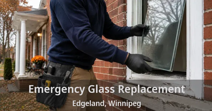 Emergency Glass Replacement Edgeland, Winnipeg - MB