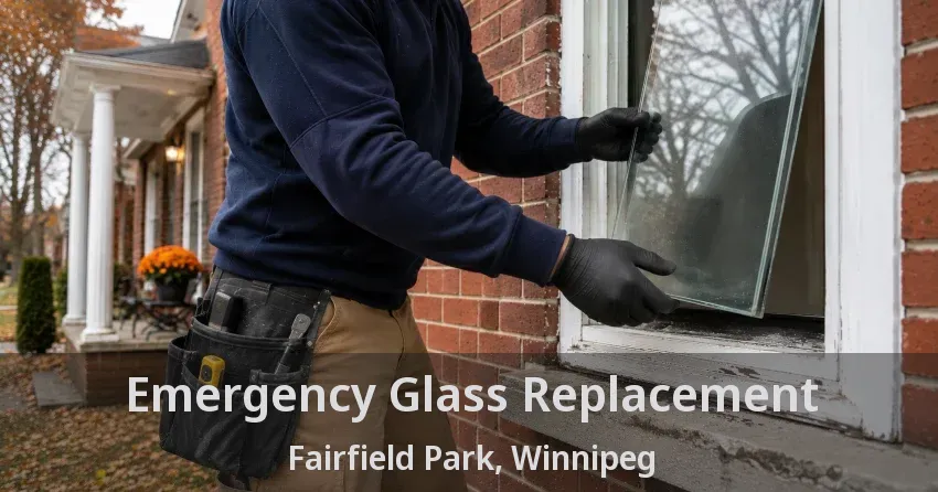 Emergency Glass Replacement Fairfield Park, Winnipeg - MB