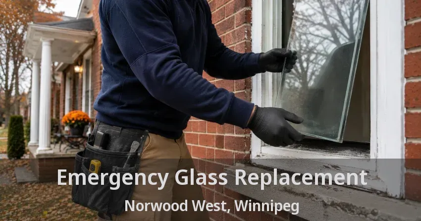 Emergency Glass Replacement Norwood West, Winnipeg - MB