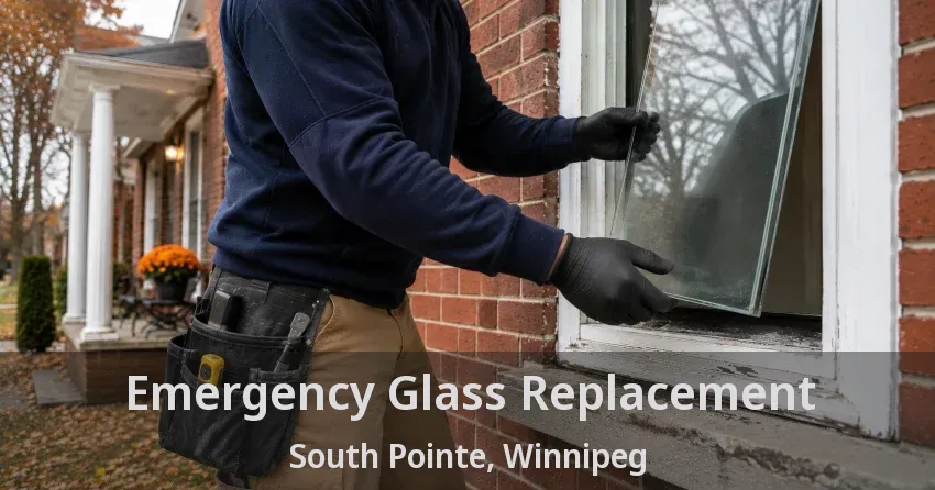 Emergency Glass Replacement South Pointe, Winnipeg - MB