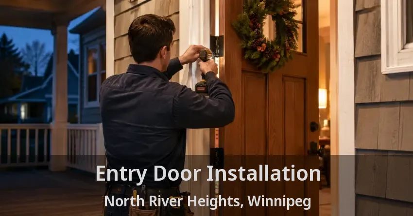 Entry Door Installation North River Heights, Winnipeg - MB