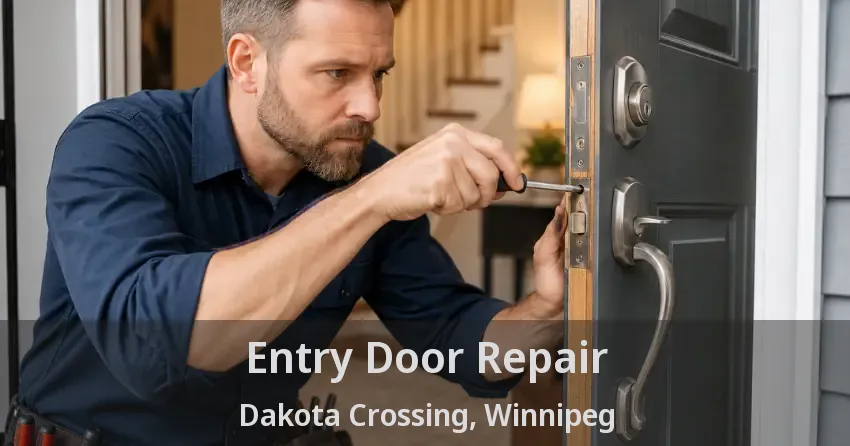 Entry Door Repair Dakota Crossing, Winnipeg - MB