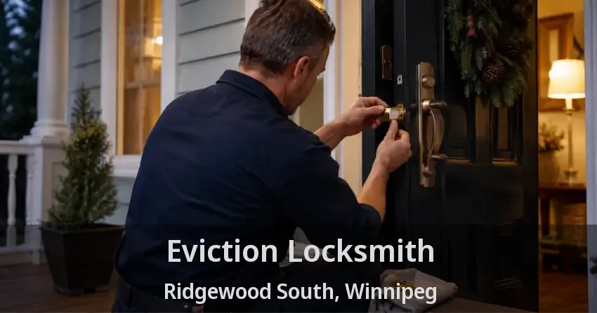 Eviction Locksmith Ridgewood South, Winnipeg - MB