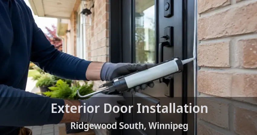 Exterior Door Installation Ridgewood South, Winnipeg - MB