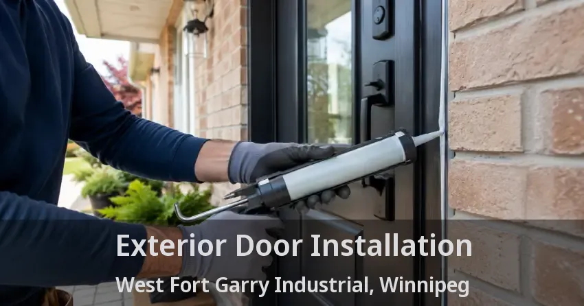 Exterior Door Installation West Fort Garry Industrial, Winnipeg - MB