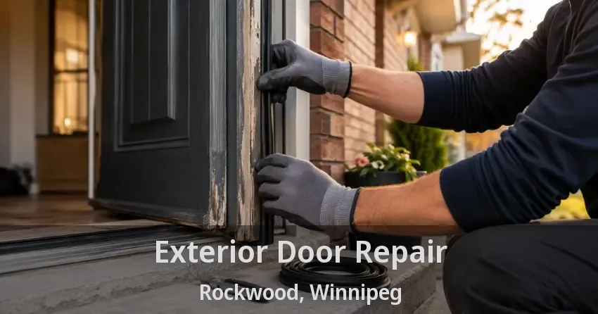 Exterior Door Repair Rockwood, Winnipeg - MB