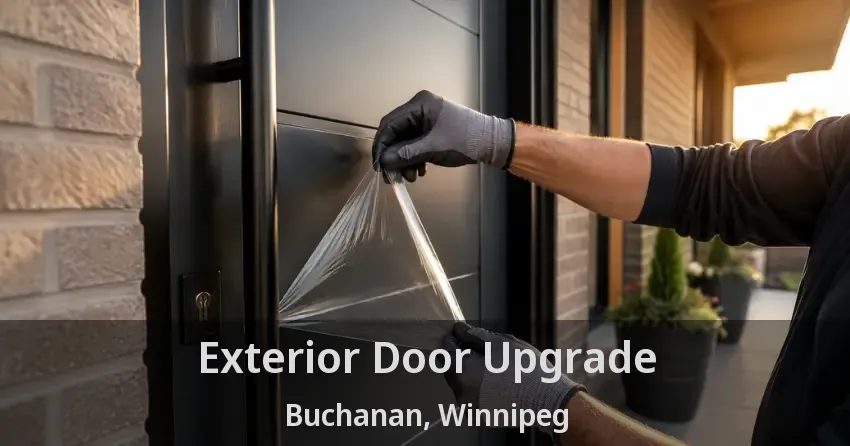 Exterior Door Upgrade Buchanan, Winnipeg - MB
