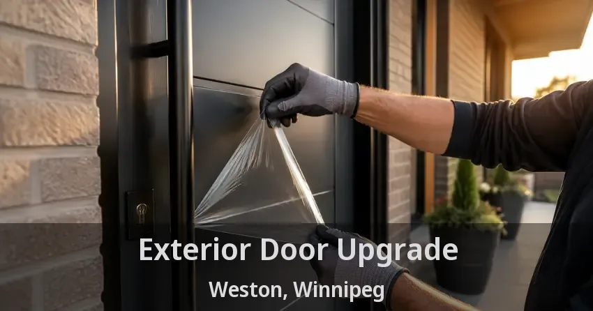 Exterior Door Upgrade Weston, Winnipeg - MB