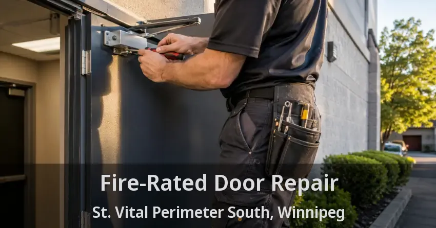 Fire-Rated Door Repair St. Vital Perimeter South, Winnipeg - MB