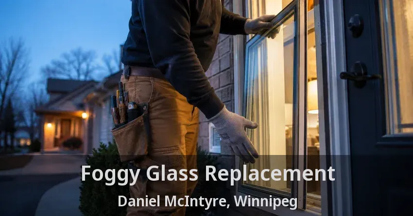 Foggy Glass Replacement Daniel McIntyre, Winnipeg - MB