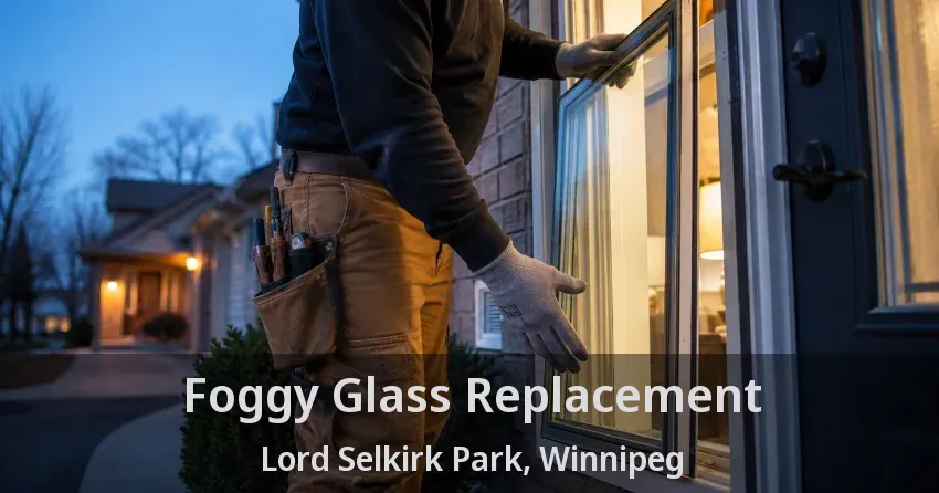 Foggy Glass Replacement Lord Selkirk Park, Winnipeg - MB