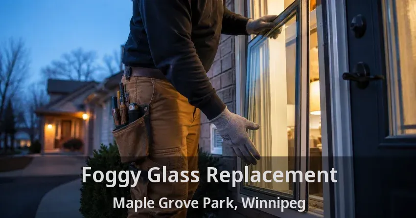 Foggy Glass Replacement Maple Grove Park, Winnipeg - MB