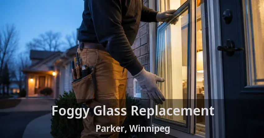 Foggy Glass Replacement Parker, Winnipeg - MB