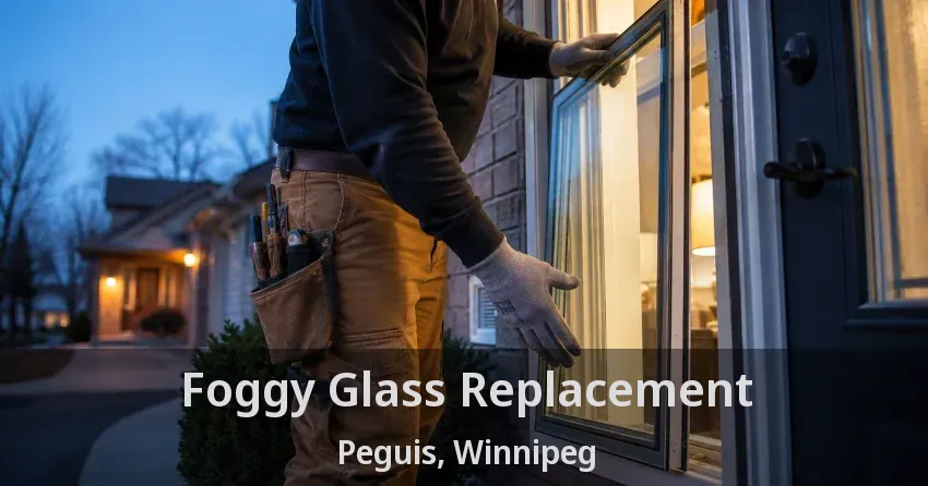 Foggy Glass Replacement Peguis, Winnipeg - MB