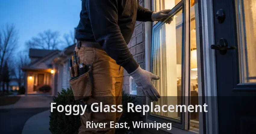Foggy Glass Replacement River East, Winnipeg - MB