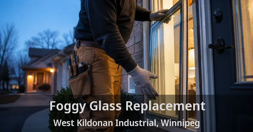 Foggy Glass Replacement West Kildonan Industrial, Winnipeg - MB