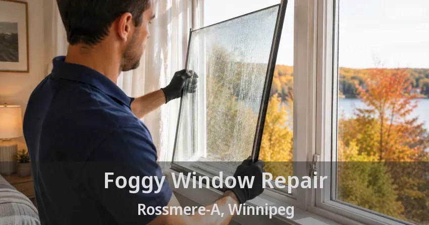 Foggy Window Repair Rossmere-A, Winnipeg - MB