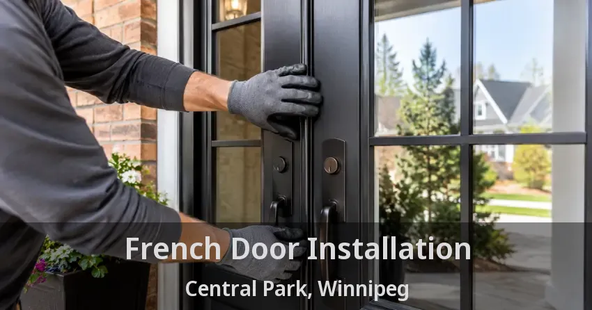 French Door Installation Central Park, Winnipeg - MB