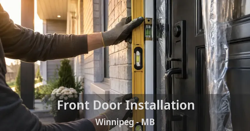Front Door Installation Winnipeg - MB